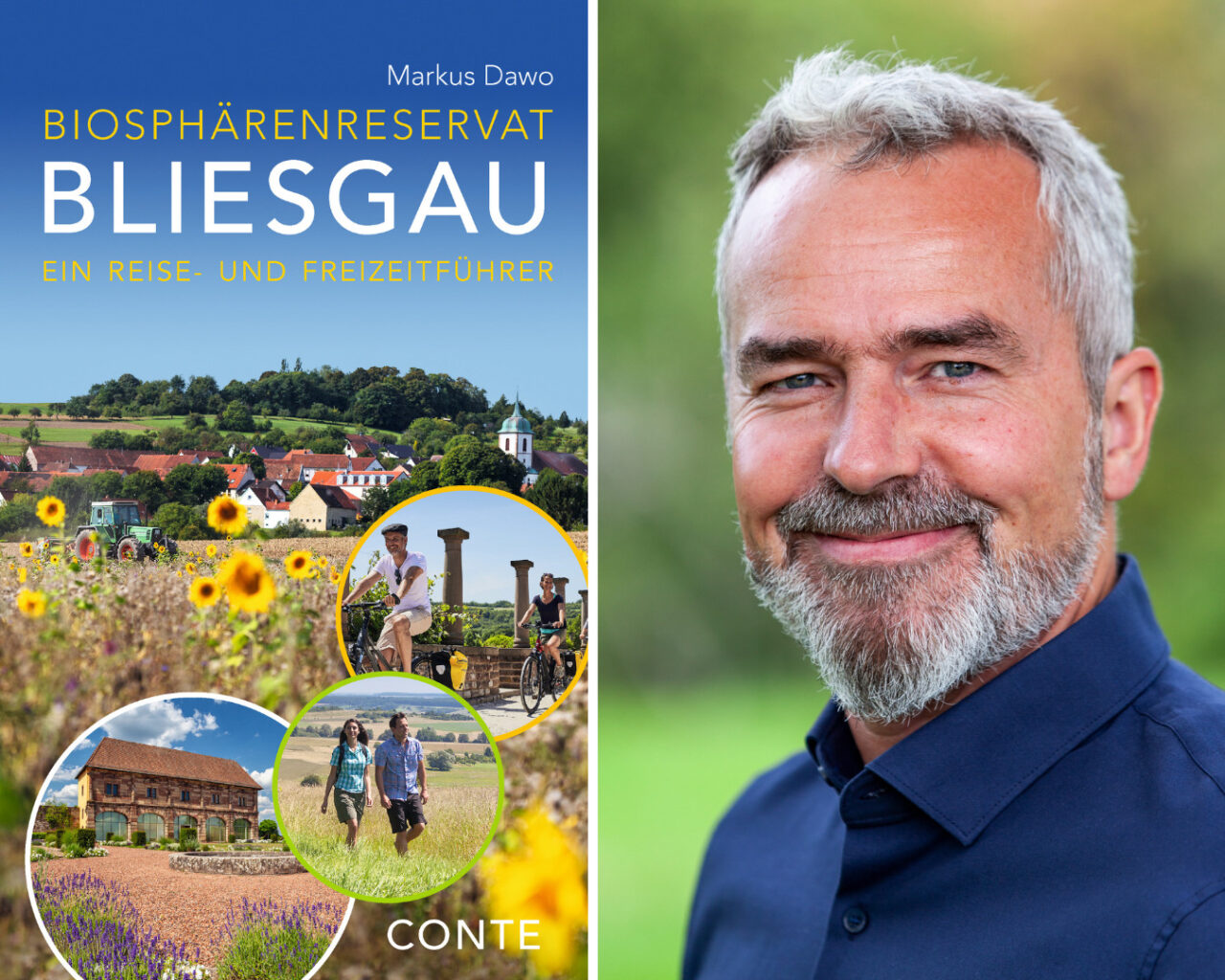 Reiseführer „Biosphärenreserverat Bliesgau“ von Markus Dawo, Conte Verlag St. Ingbert (Foto: Stefan Wirtz)