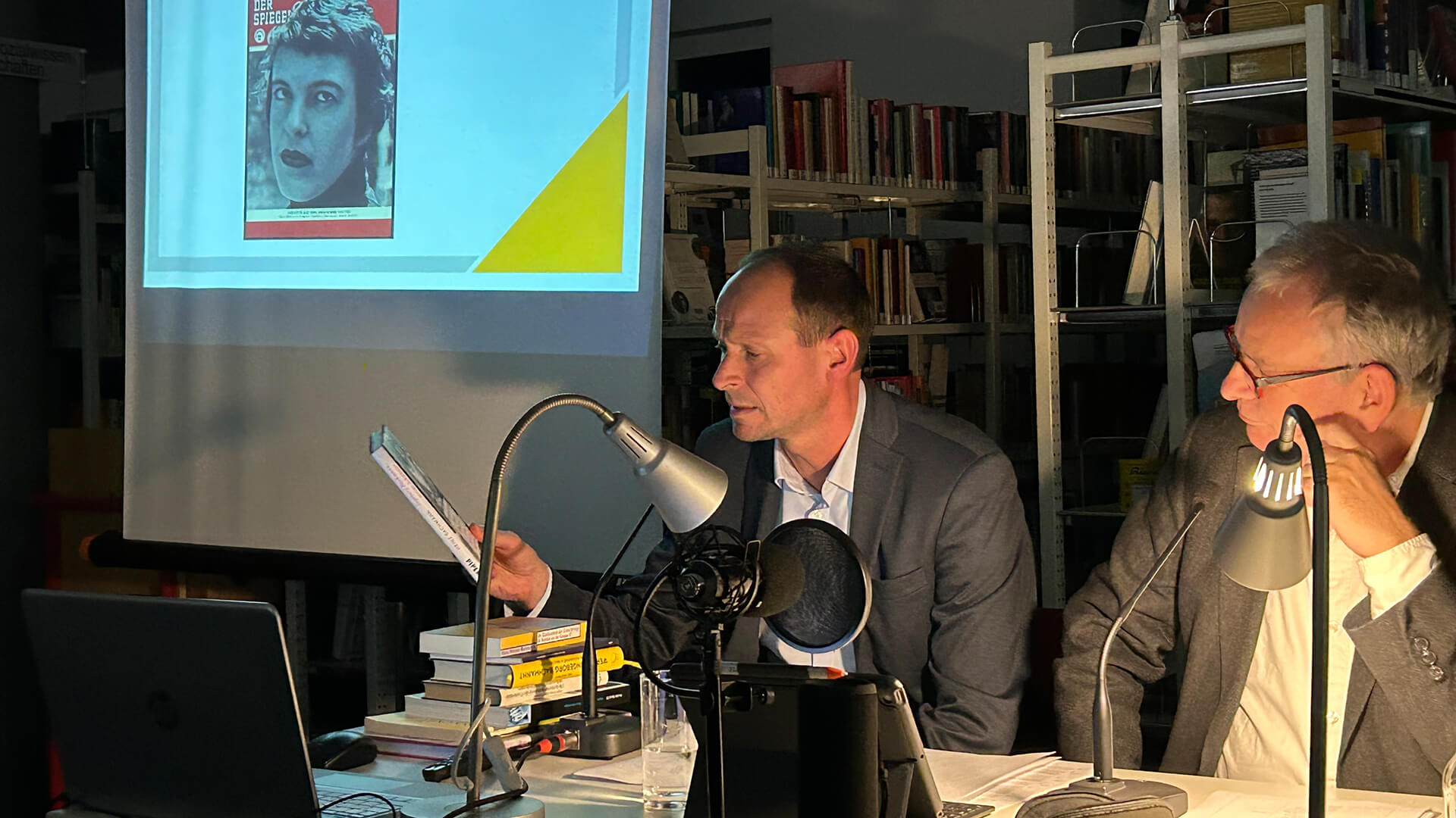 v. l. Thomas Kuhn und Stefan Schwarzmüller (Foto: Sonja Colling-Bost)