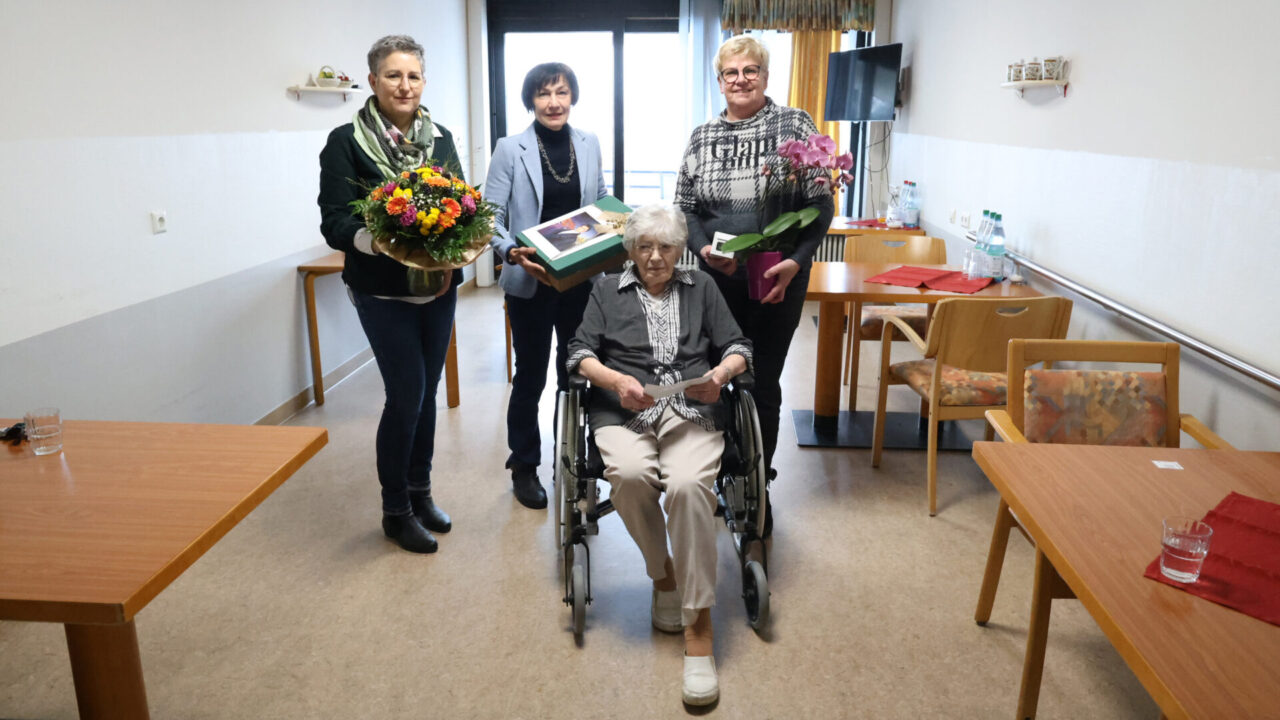 St. Ingberterin Elisabeth Weinheimer feiert 103. Geburtstag
