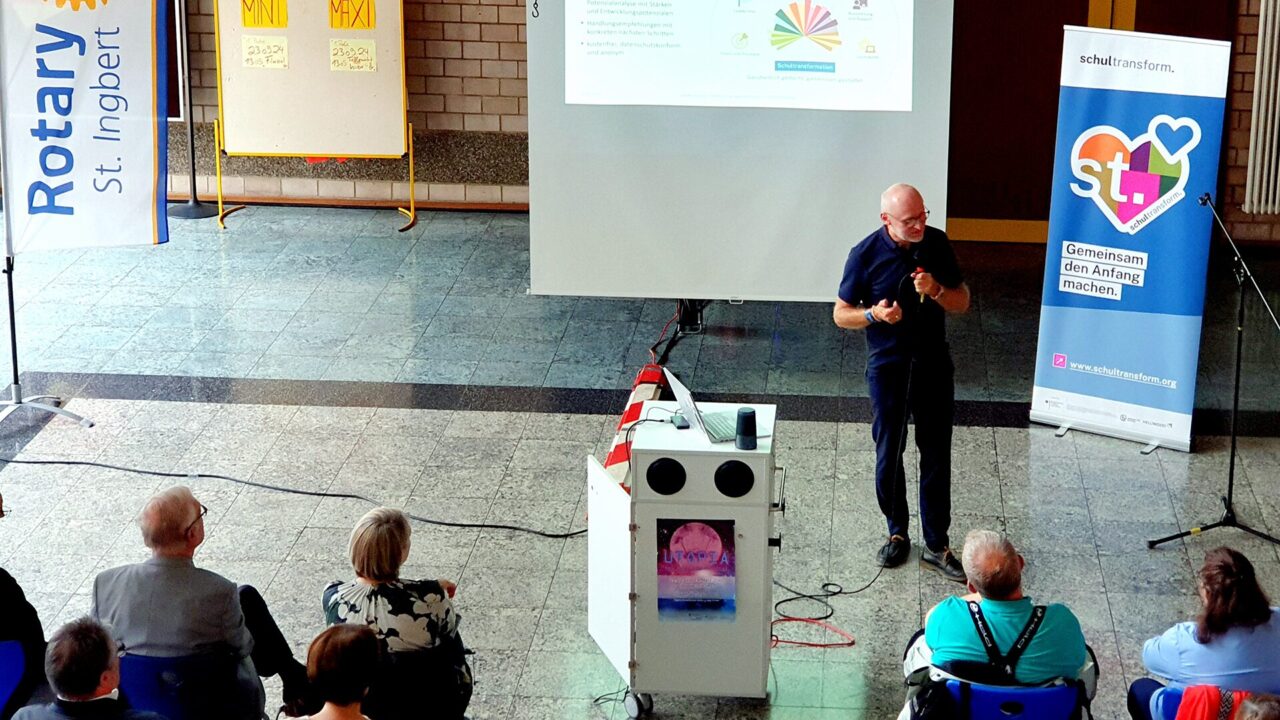 Thomas Schmidt, Geschäftsführer Helliwood, stellte das Projekt
