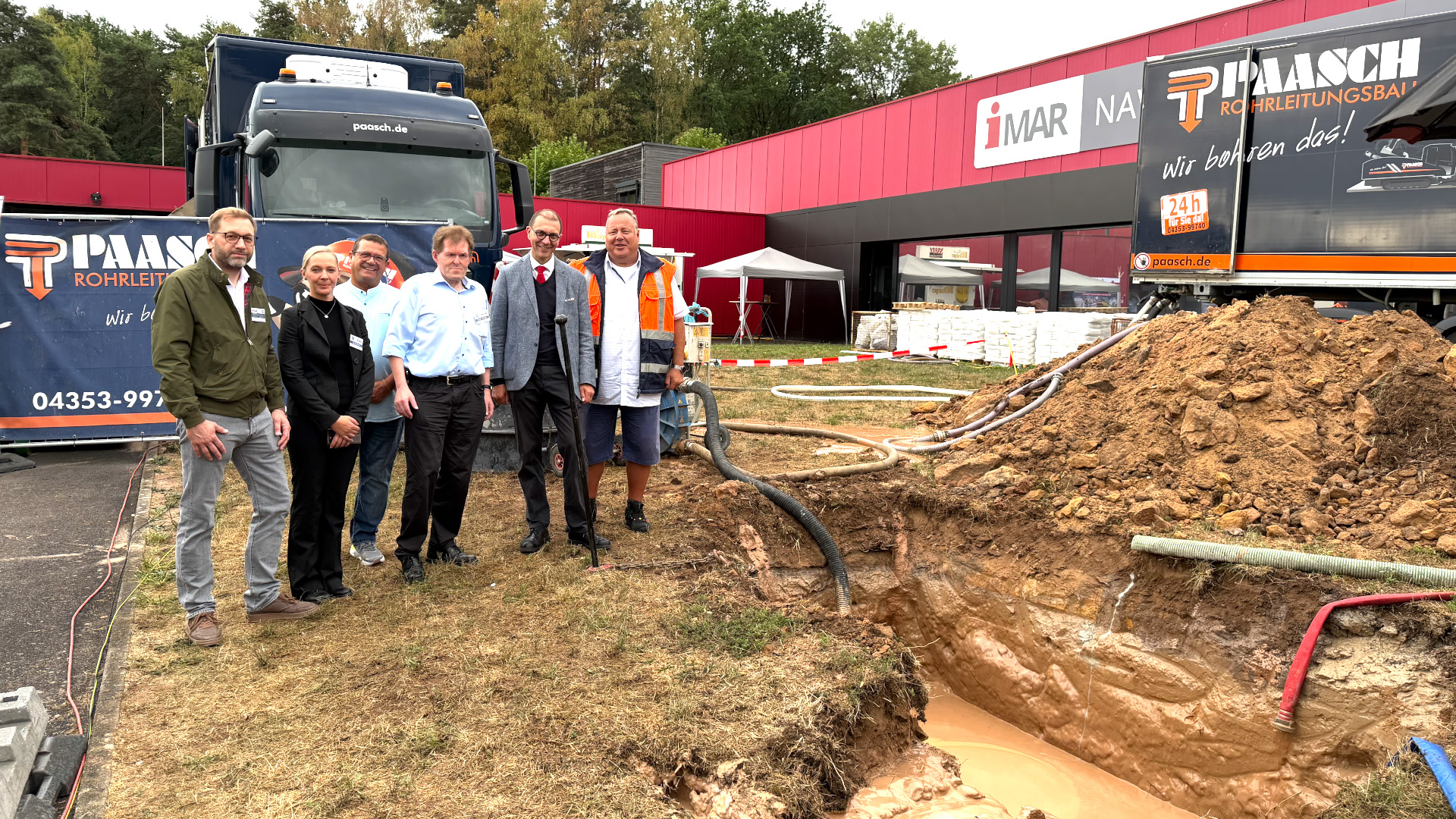 Hightech aus St. Ingbert: Firma iMAR stellt ihr neues grabenloses Bohrverfahren vor